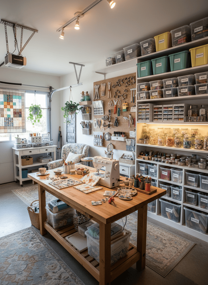 A Full-Blown Crafting Command Center