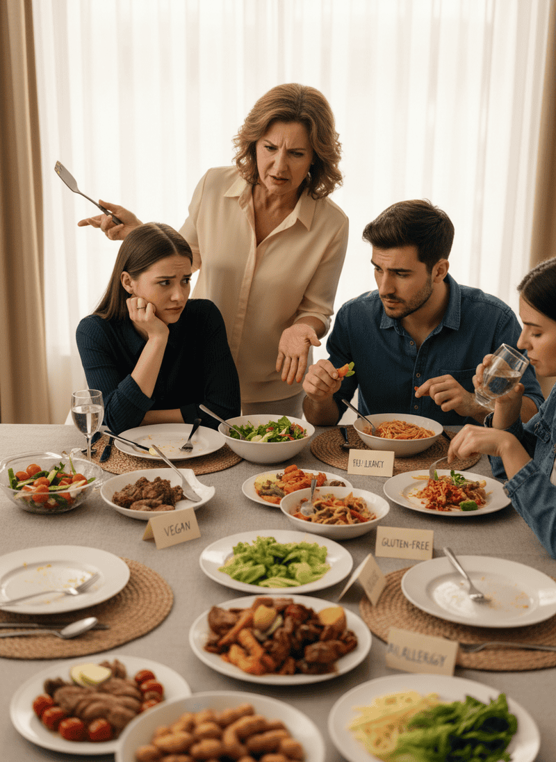 Ignoring Dietary Restrictions and Preferences