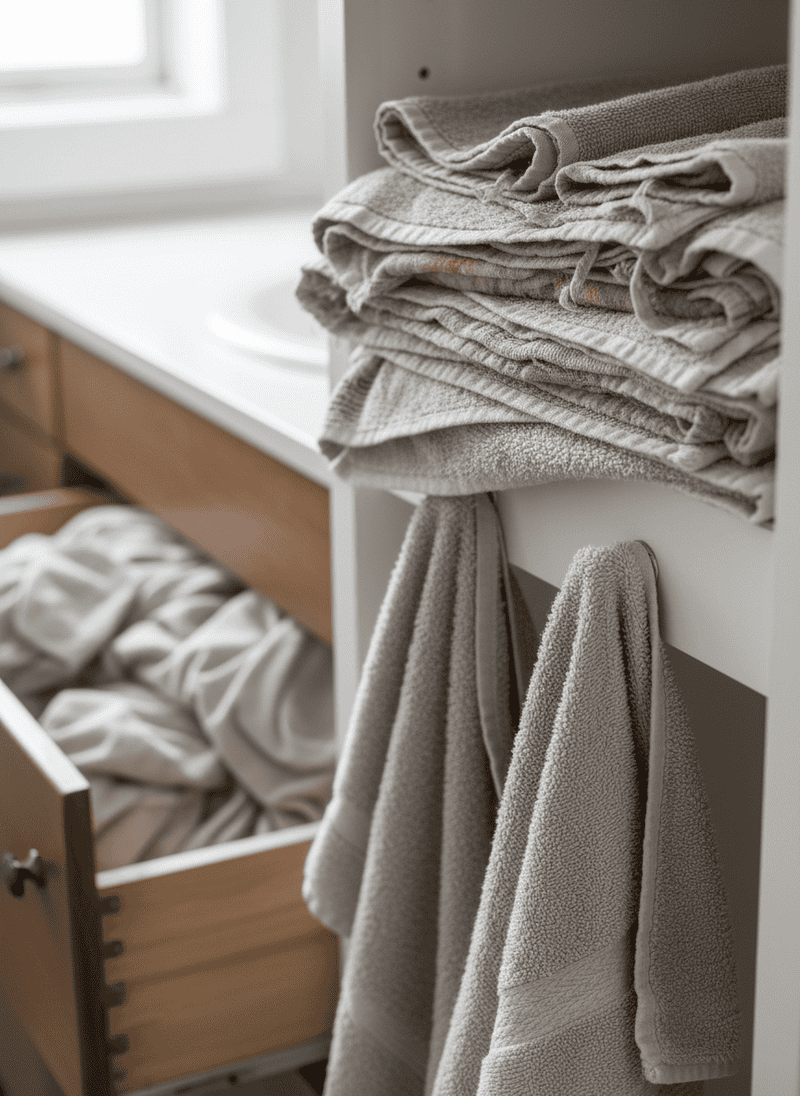 Lack of Fresh, Dedicated Towels