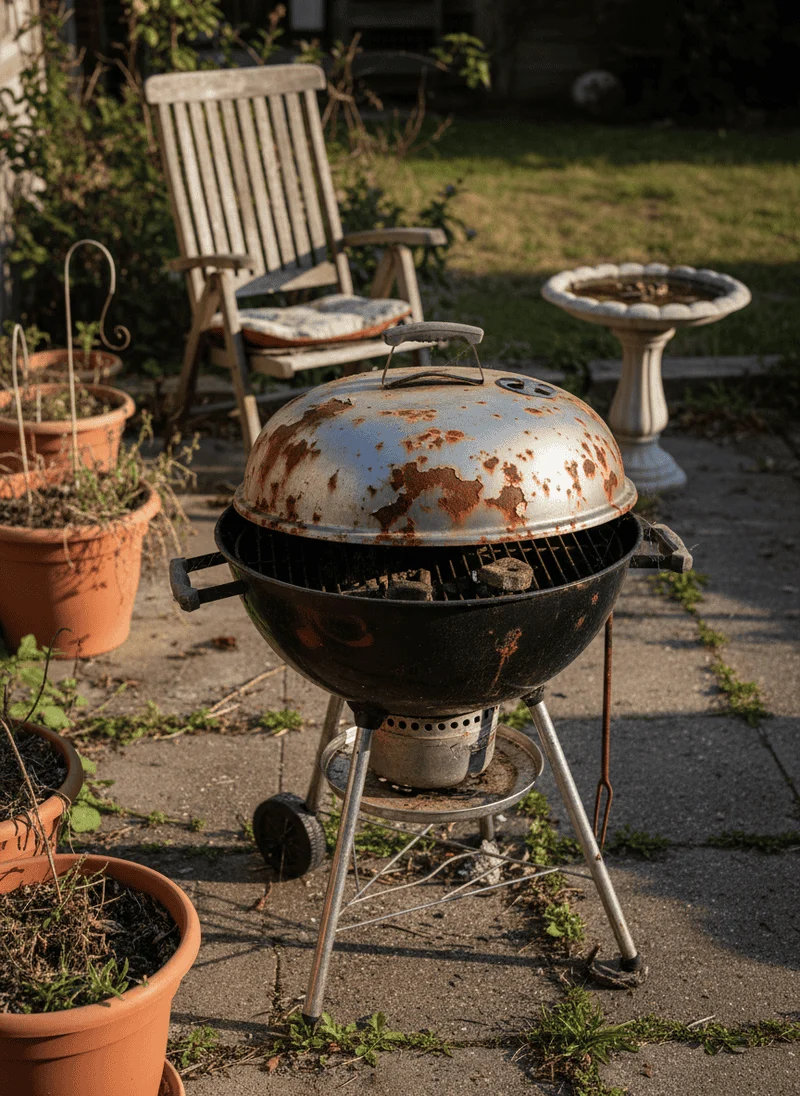 The Neglected, Rusty Barbecue Grill