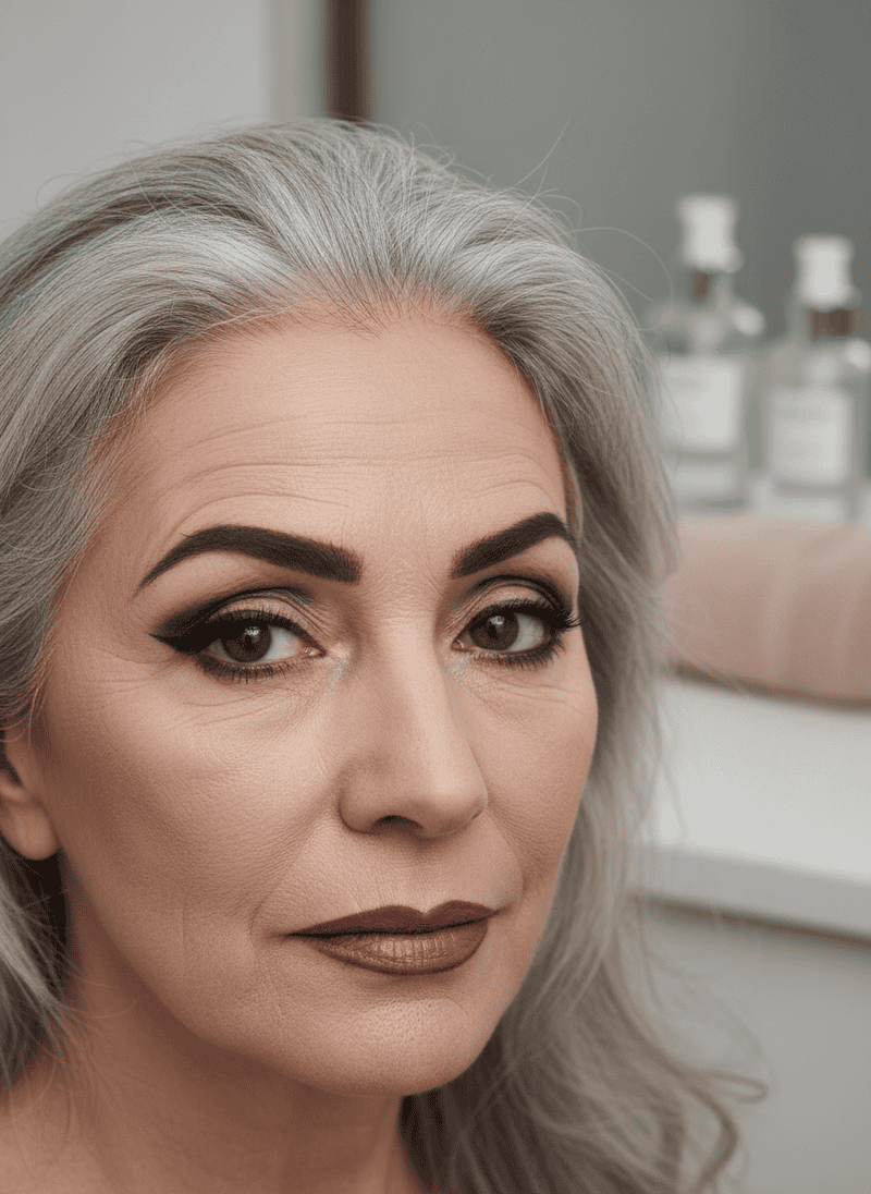 Using Harsh Eyeliner and Brow Pencils