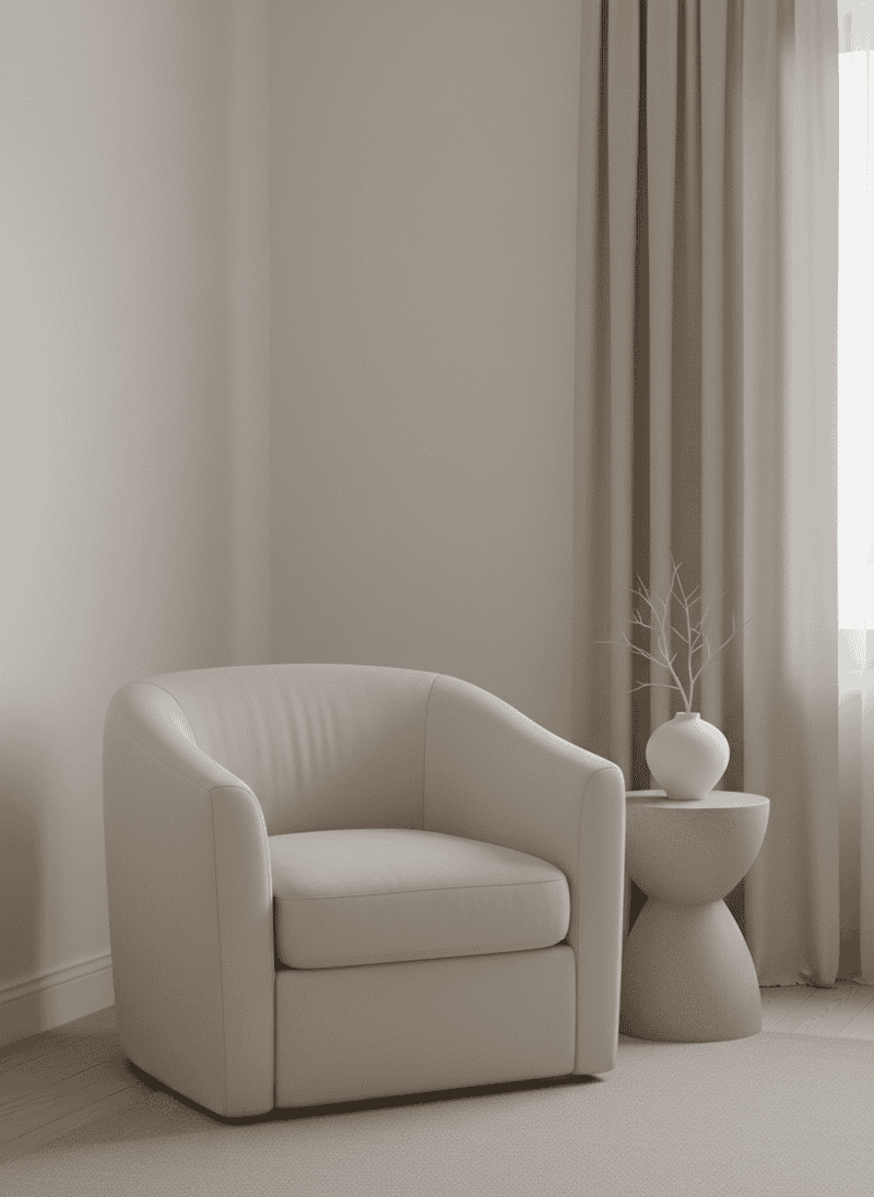 Monochromatic Neutral Palettes without Depth
