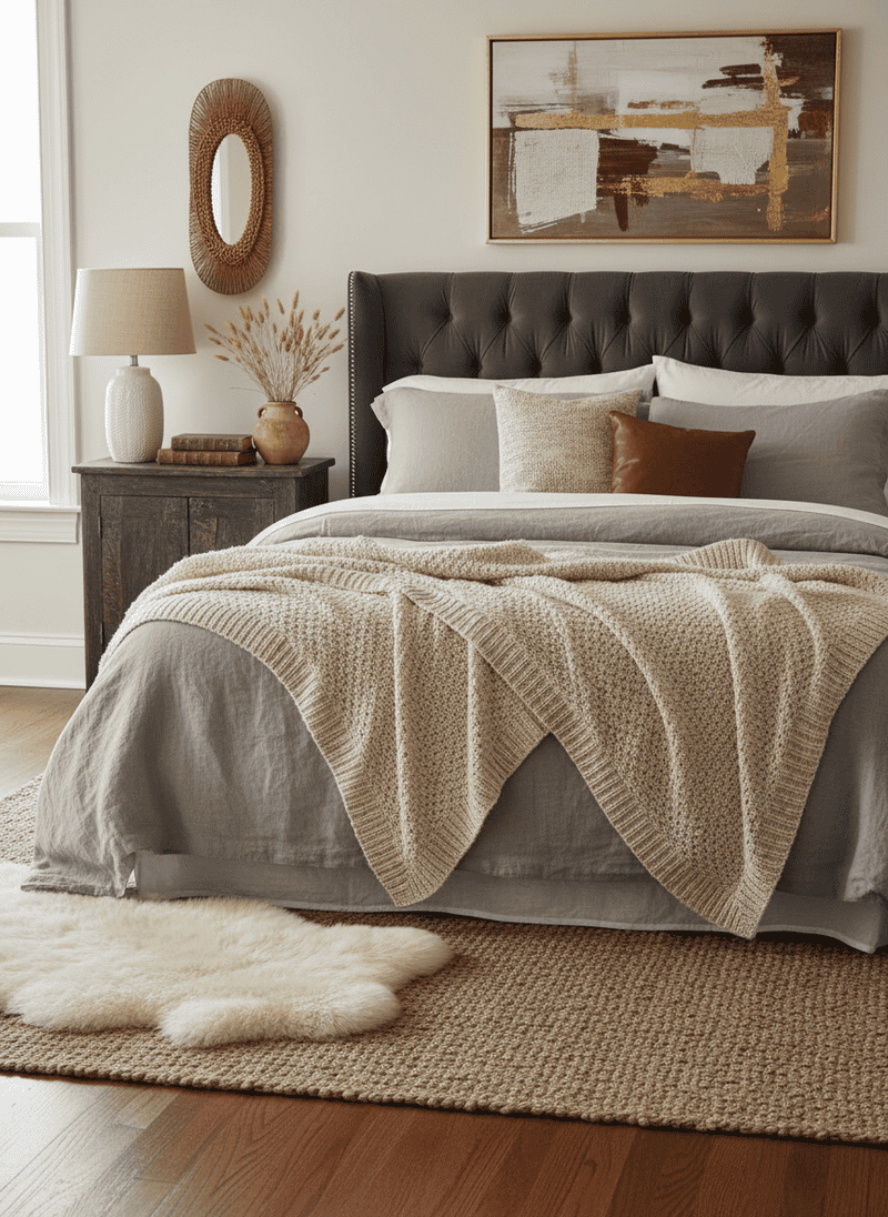 Incorporating Varied Textures for Depth and Warmth