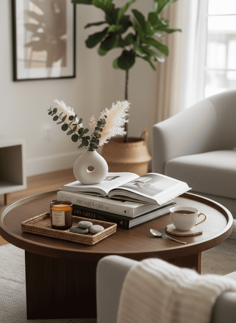 Curated Coffee Table Styling