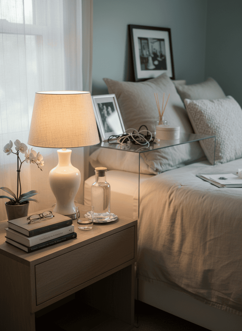 Decluttering Overstuffed Nightstands and Surfaces