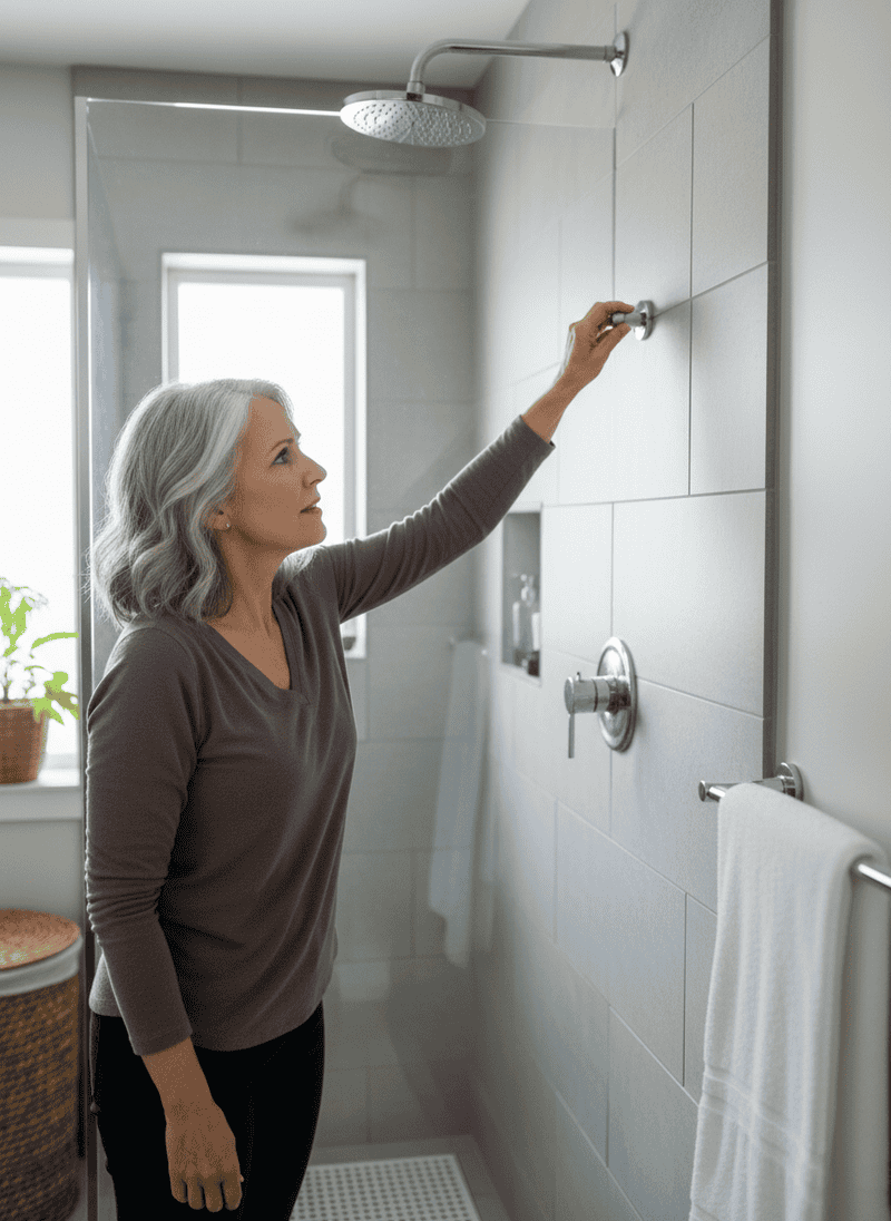 Dealing with Inaccessible Shower Controls
