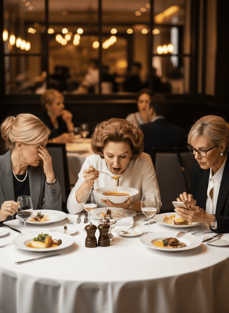 Ignoring Basic Table Etiquette