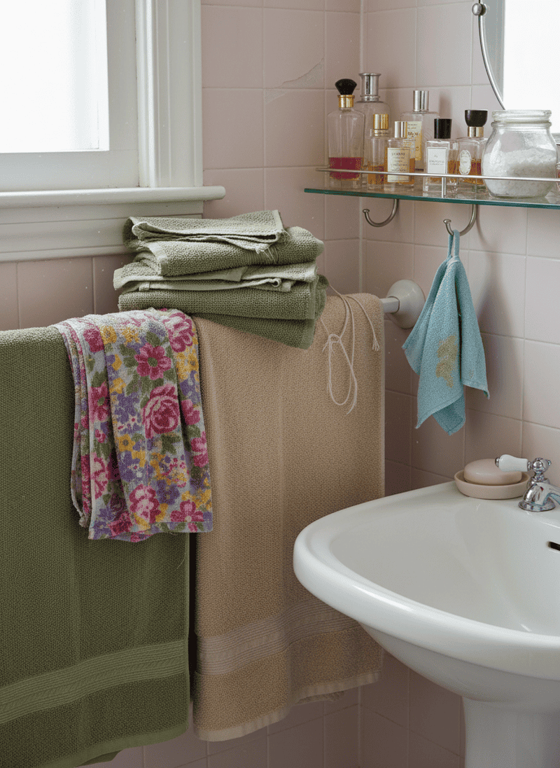 Outdated or Mismatched Towel Sets