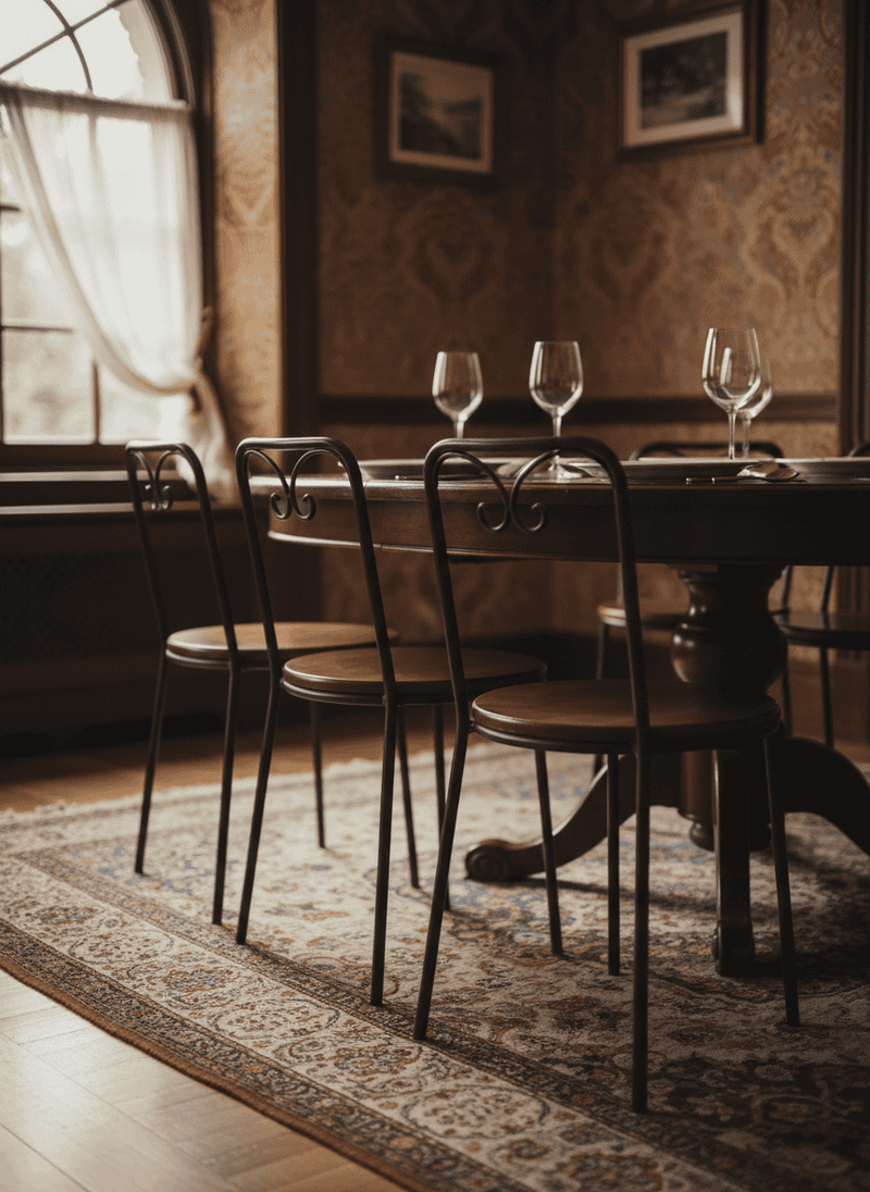 Small, Uncomfortable Dining Chairs