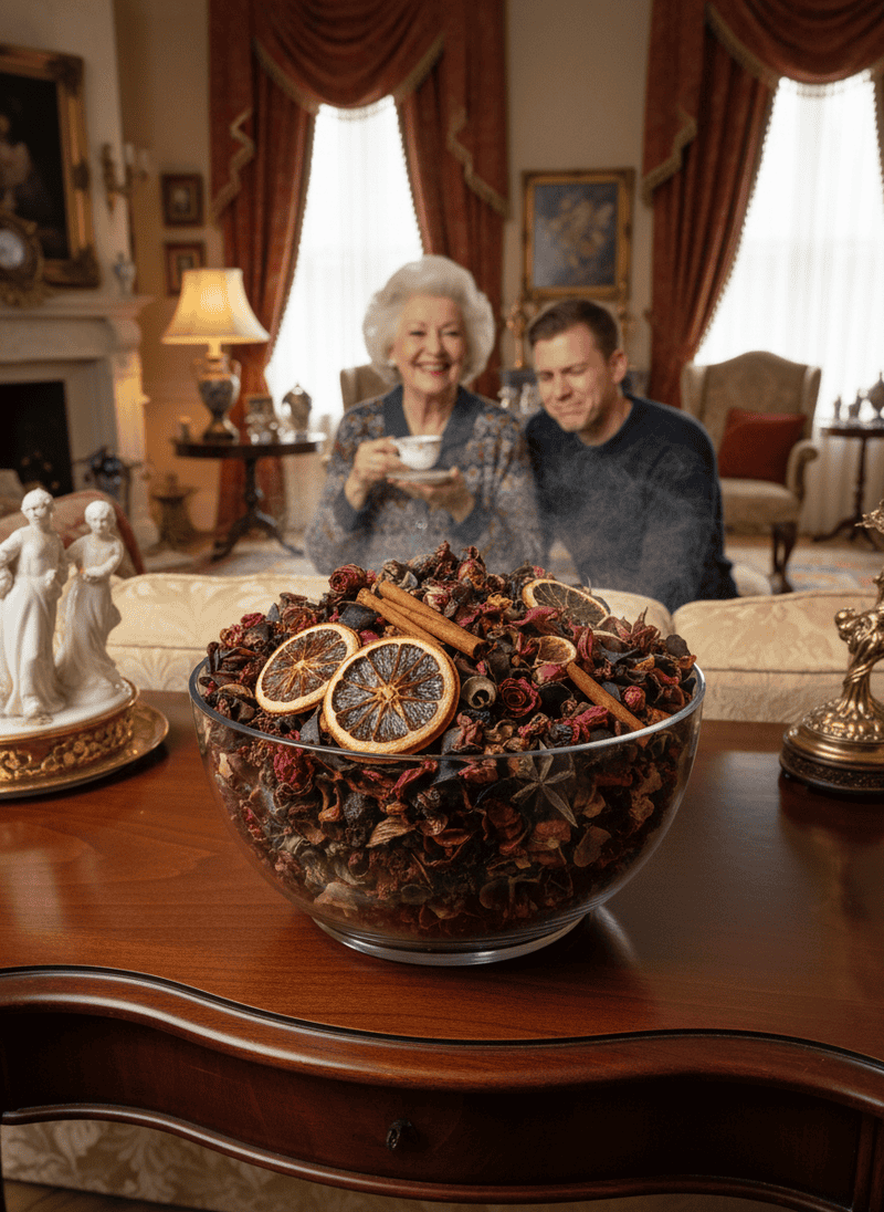 Strong, Overpowering Potpourri Scents