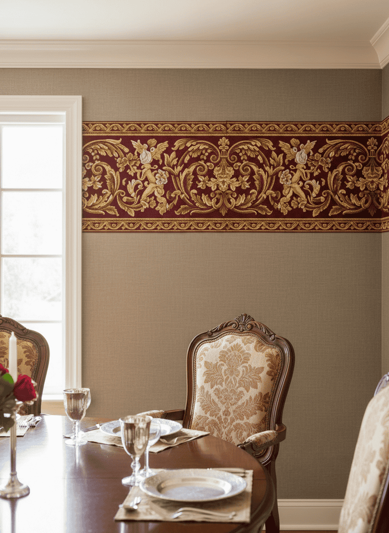 Ornate Wallpaper Borders
