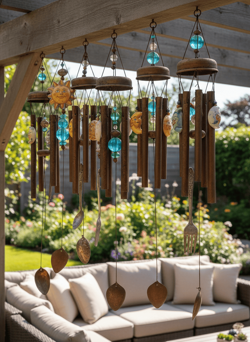 Dated and Overly Loud Wind Chimes