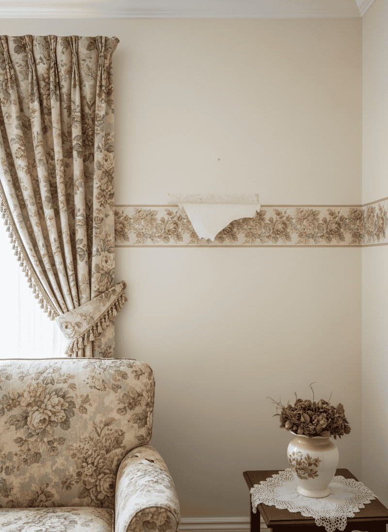 Dated Wallpaper Borders