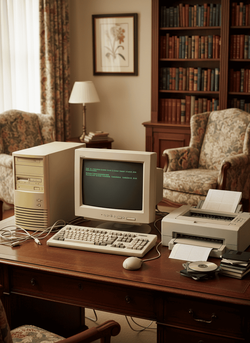 Outdated Computer Equipment