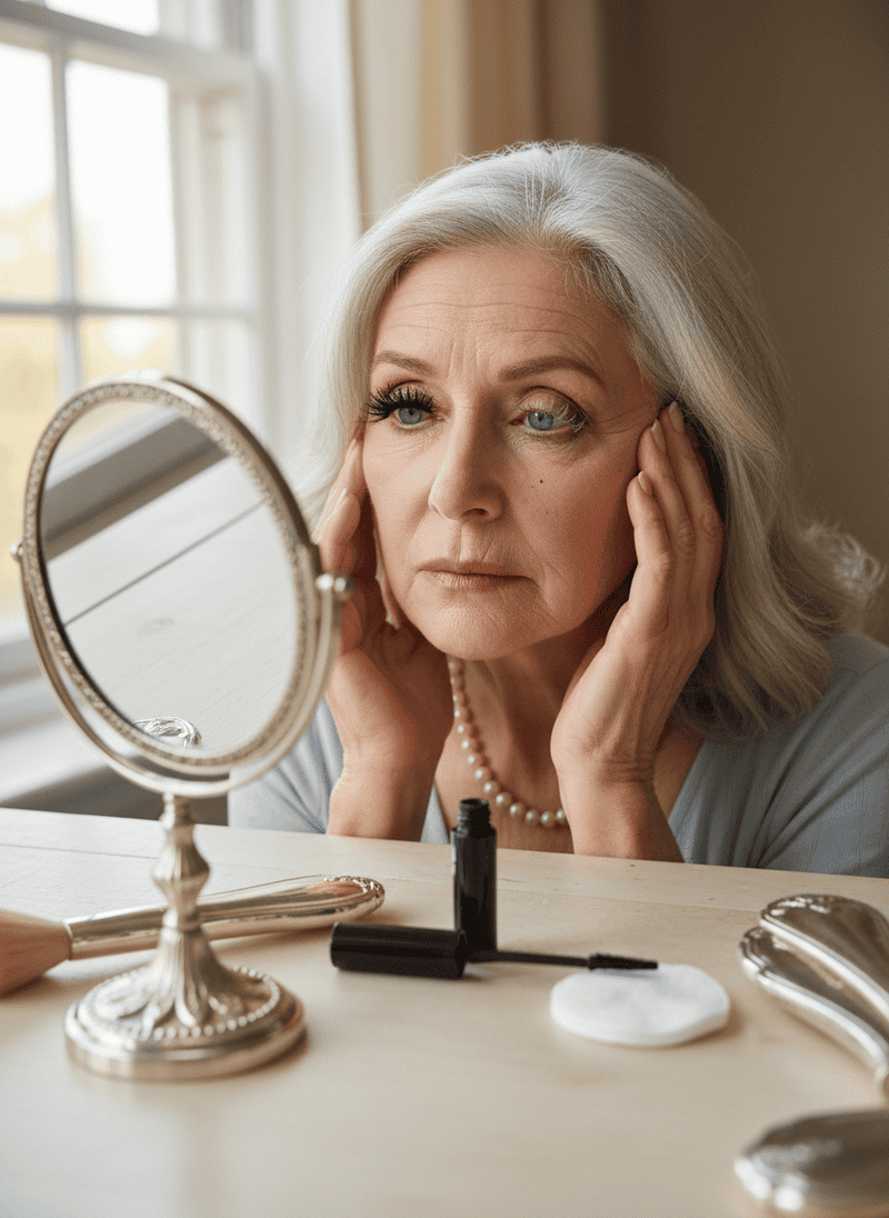 Using Clumpy Mascara or Neglecting Lashes