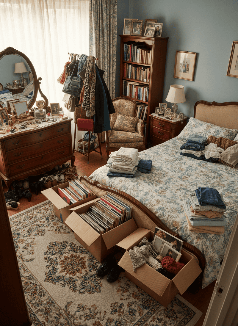Bedrooms as a Catch-All Storage Space