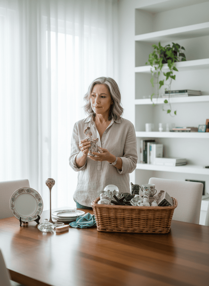 Decluttering Dust-Collecting Knick-Knacks
