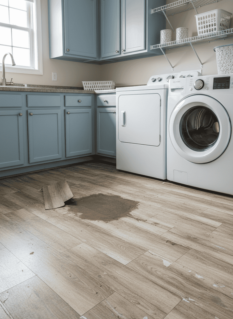 Outdated or Worn-Out Flooring