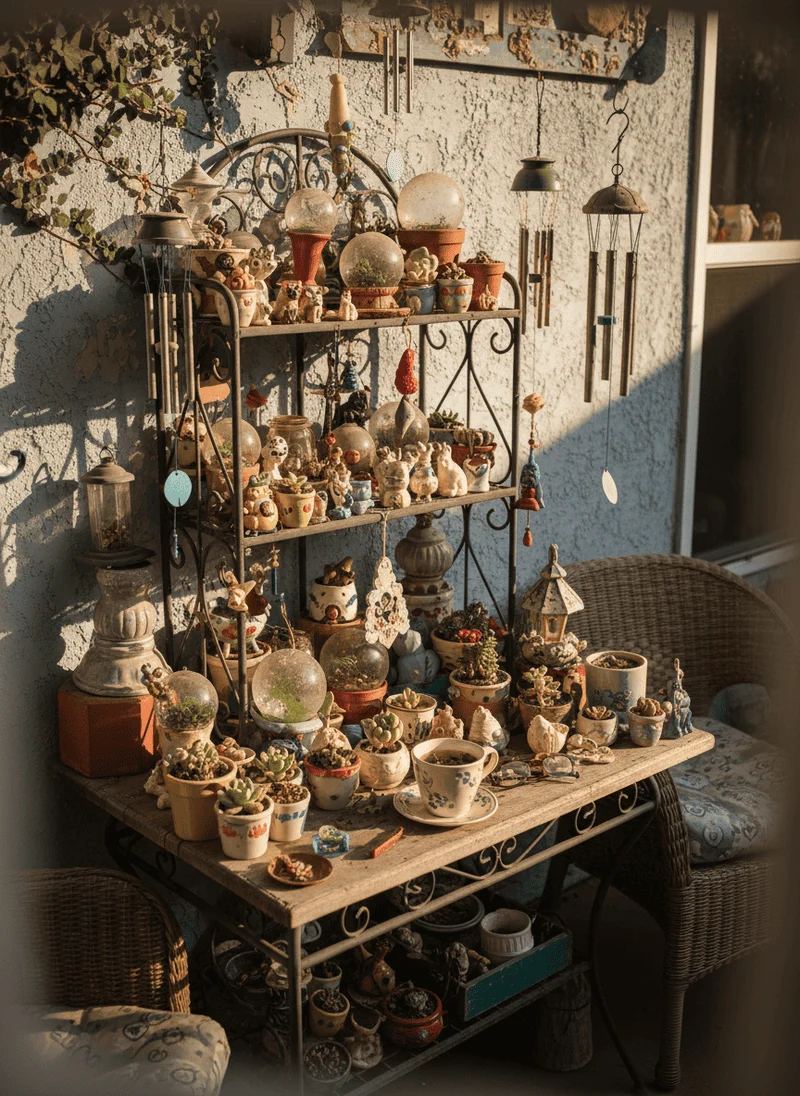 Too Many Small, Cluttered Knick-Knacks