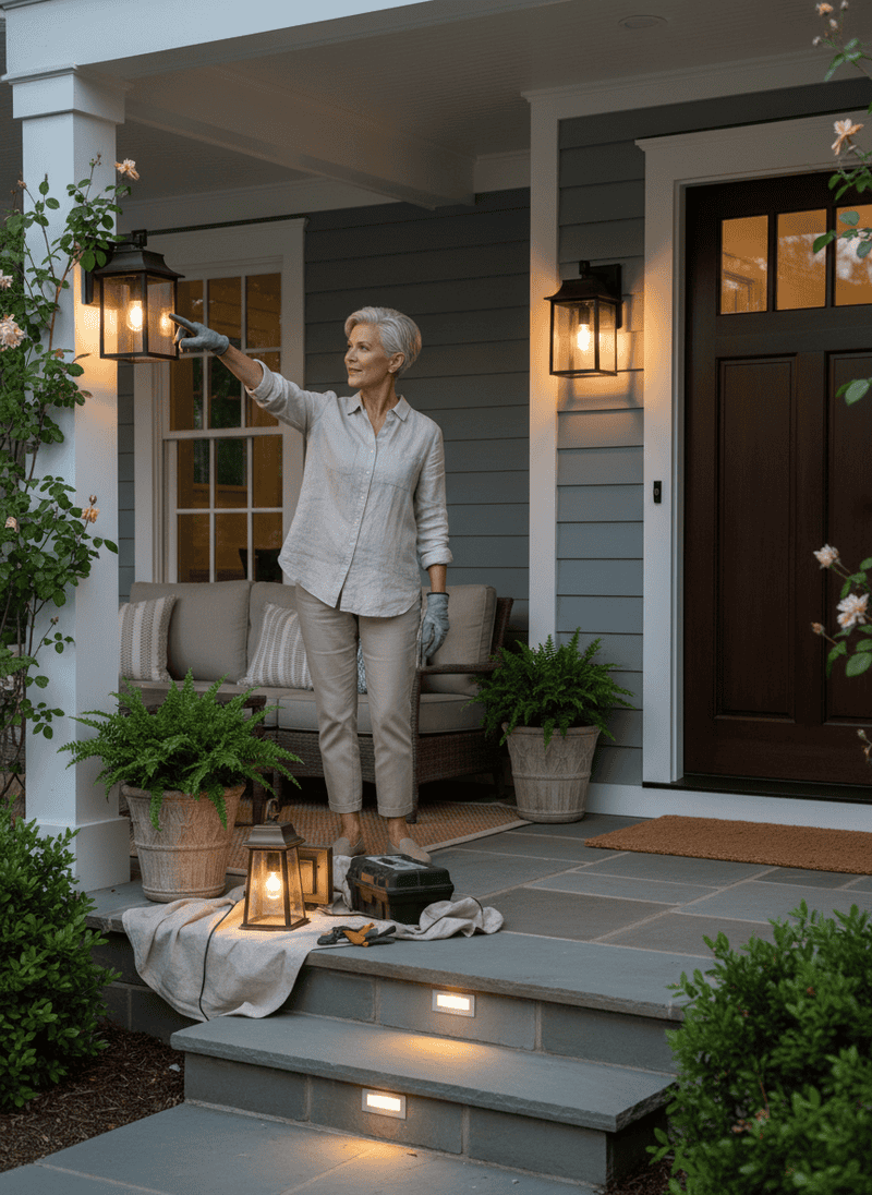 Upgrading Dated Outdoor Lighting Fixtures