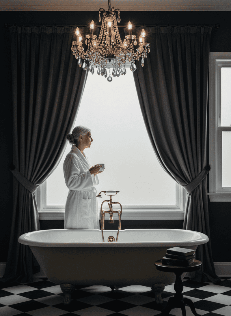 Heavy, Dark Window Treatments