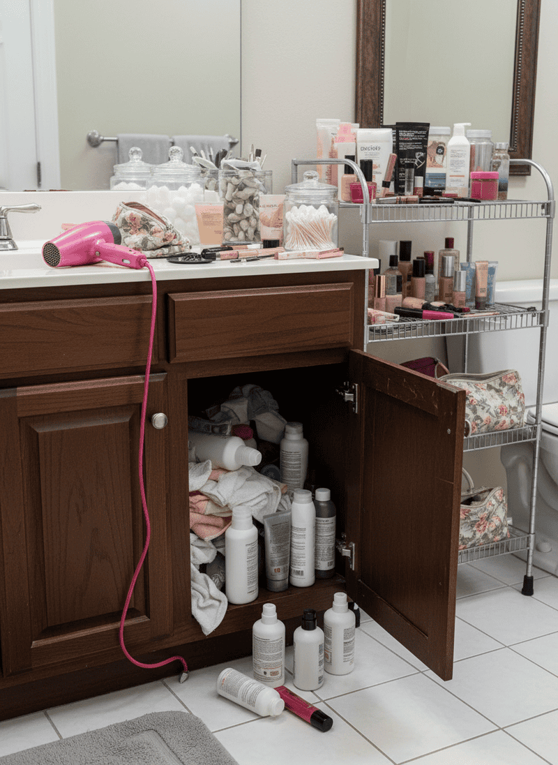 Insufficient and Disorganized Storage Solutions