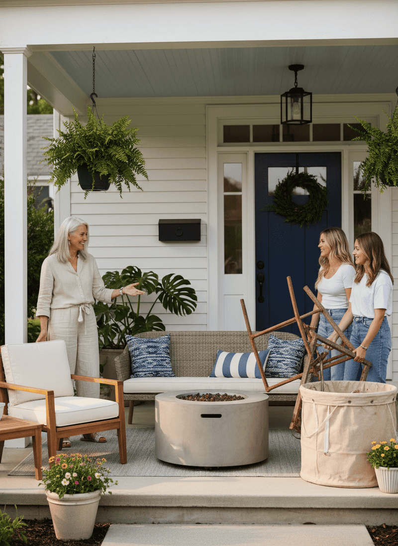 Replacing Cheap or Flimsy Outdoor Furniture