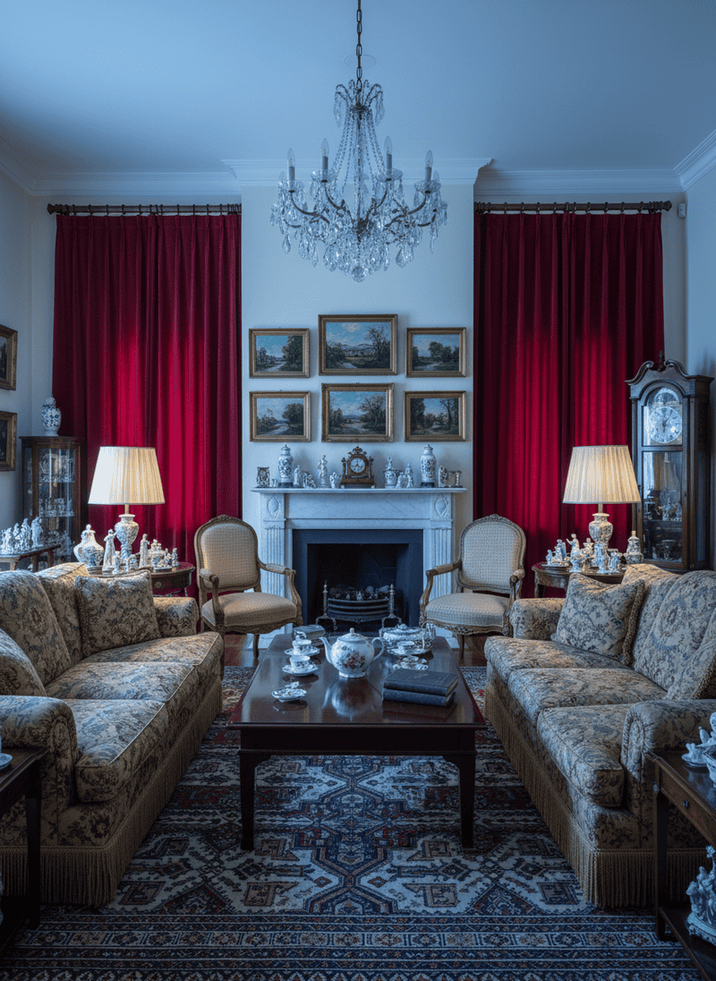 Stiff, Uncomfortable Formal Living Rooms