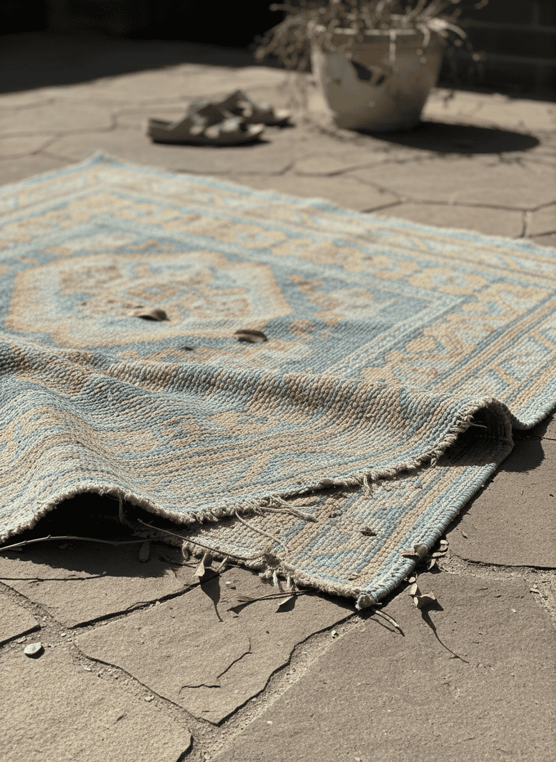 Sun-Bleached and Flimsy Outdoor Rugs