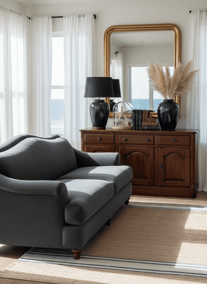 Using Heavy, Dark Furniture
