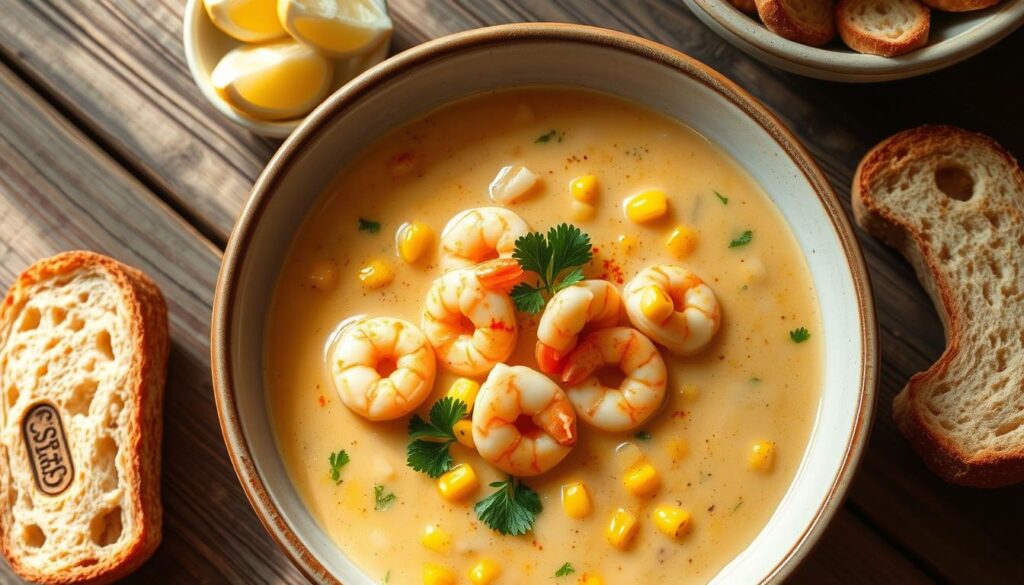 shrimp and corn chowder